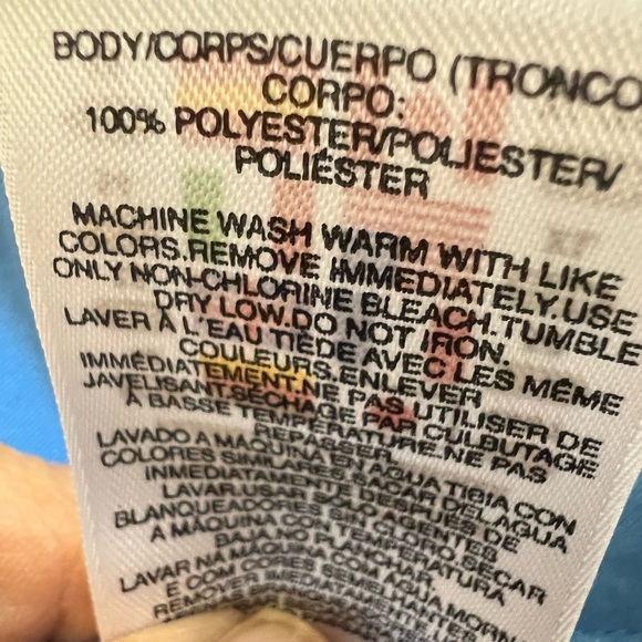 Adidas Y2K Track Suit Set Men’s XL Blue Zip Jacket & Pants - Picture 6 of 10